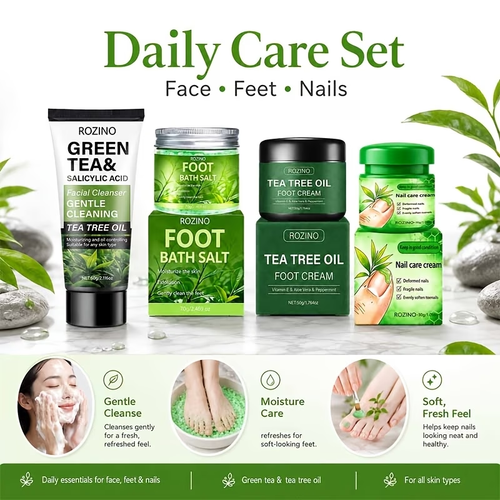 Rozino Daily Care Set – Face, Feet & Nails